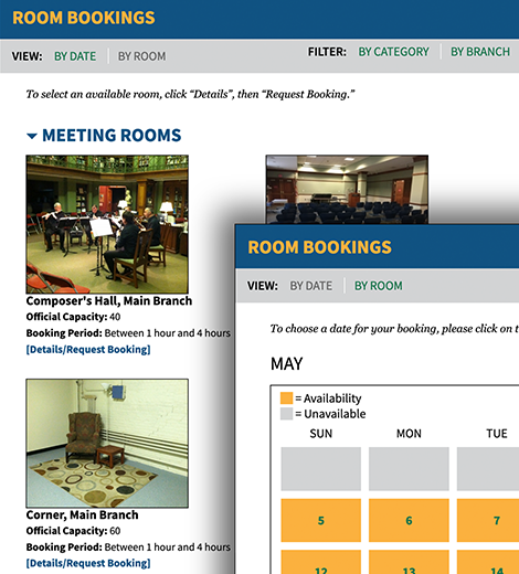Assabet Interactive’s meeting and study room booking module